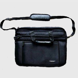 Samsonite Slim Classic Laptop Briefcase, Black